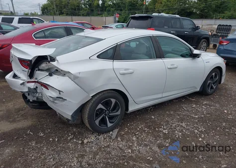 2021 Honda Insight Ex z USA, uszkodzony, nr VIN 19XZE4F52ME004745